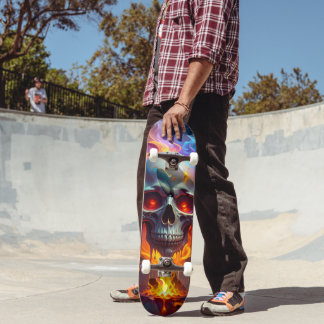 Skateboard Cráneo Derretido