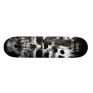 Skateboard cráneos, CODYBUCKHOLZ, CERO, TOLERANCIA