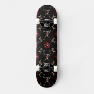 Skateboard Cráneos del pirata