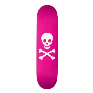 Skateboard Cránulos y huesos cruzados