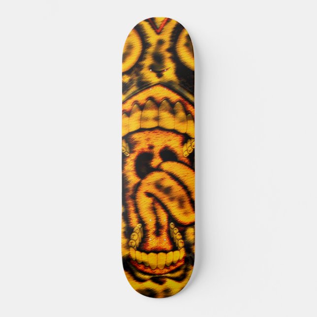 Skateboard Crazy Cheetah Man Elemento Pro Park Board (Anverso)