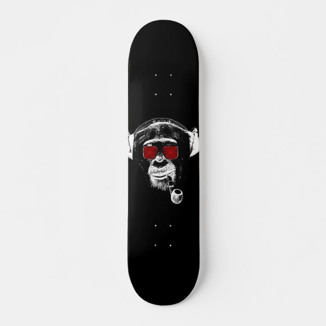 Skateboard Crazy monkey (Anverso )