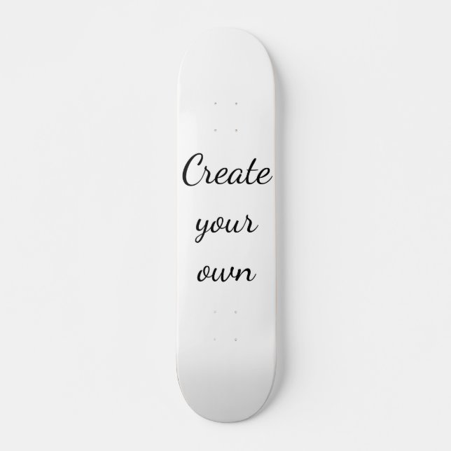 Skateboard Crea el tuyo (Anverso )