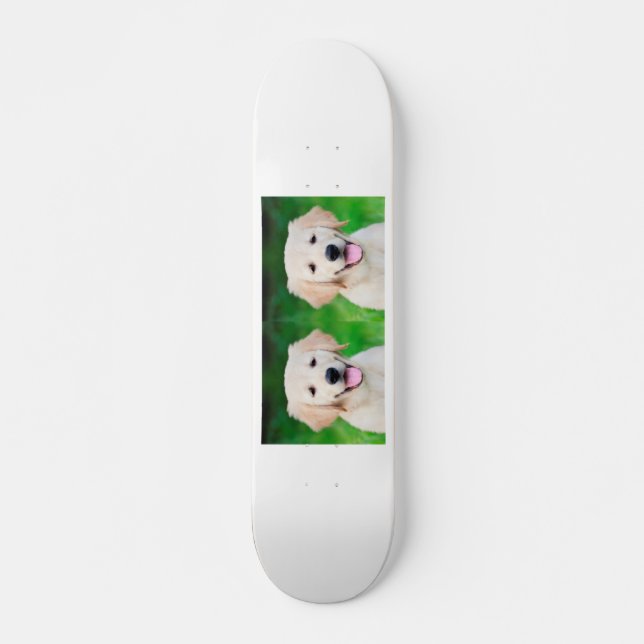 Skateboard Crea tu propia foto de perro Mascota (Anverso )