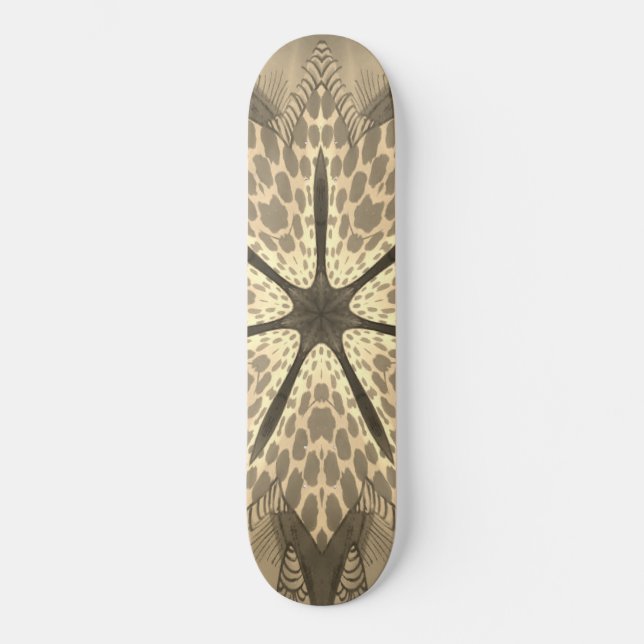 Skateboard Crea tu propia impresión de animales de Cheetah Sa (Anverso)