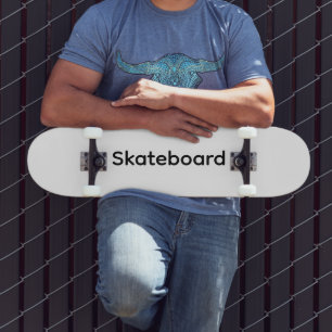 Skateboard Crea Tu Propia Promoción de Marca Simple