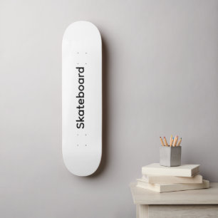 Skateboard Crea tu Propia Promoción de Marca Simple