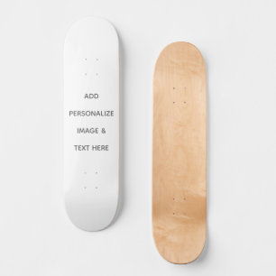 Skateboard Crea tu propio blanco