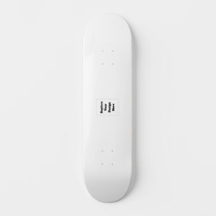 Skateboard Crea tu propio blanco 