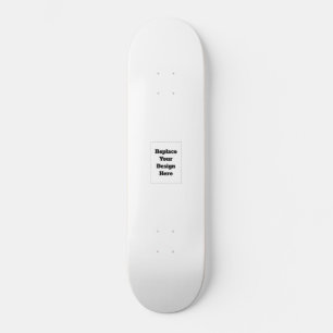 Skateboard Crea tu propio blanco 