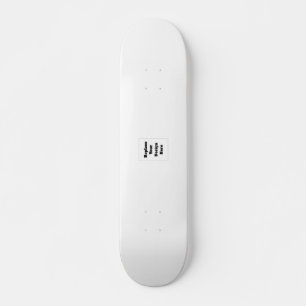 Skateboard Crea tu propio blanco 