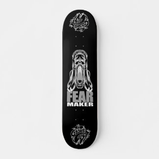 Skateboard "CREADOR DE MIEDO – Calavera Gritando Tabla de Ska