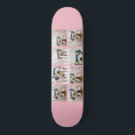 Skateboard Crear su propio Collage de fotos 8 Nombre personal<br><div class="desc">Una excelente manera de mostrar tus fotos cuadradas desde tu cuenta en línea. Un diseño jovial pero sofisticado.</div>