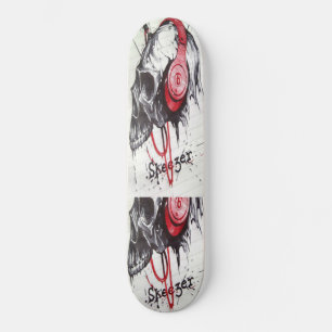 Skateboard Crear tu propio diseño estilo Skull de moda Edgy
