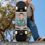 Skateboard Create your Own Photo<br><div class="desc">Personalized Photo Skateboard. This custom skateboard features your own photo printed in the center back (or near the bottom) for a bold, personal touch. Whether it’s a favorite family snapshot, a funny picture of a friend, or a quirky pet photo for a dog dad or cat mom, this skateboard turns...</div>