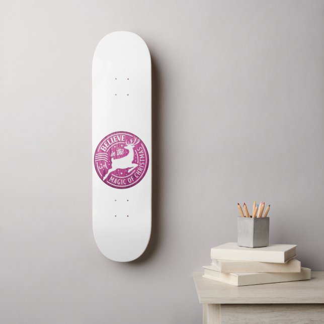 Skateboard CREE EN LA MAGIA DE ... navidades (Arte de la pared)