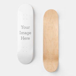 Skateboard Cree su propia cubierta de patinaje de 8 1/4"