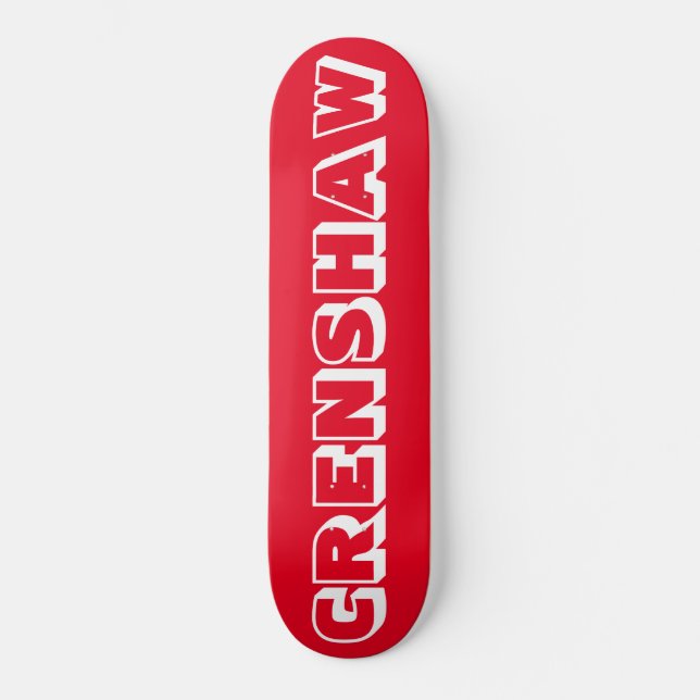 Skateboard CRENSHAW / Skateboards JMT (Anverso)