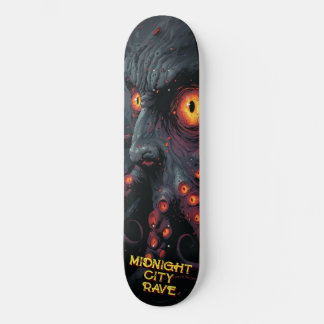Skateboard Criatura de lluvia de la ciudad de medianoche