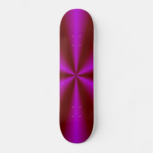 Skateboard Crimson rosados Arcoiris Rojo (Anverso)