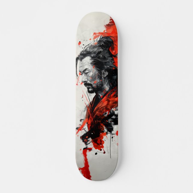 Skateboard Crimson Samurai (Anverso )