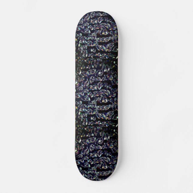 Skateboard Cristales de vidrio Reflecciones Cubierta de skate (Anverso)