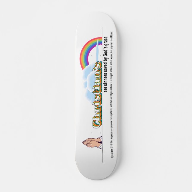 Skateboard cristiano (Anverso )