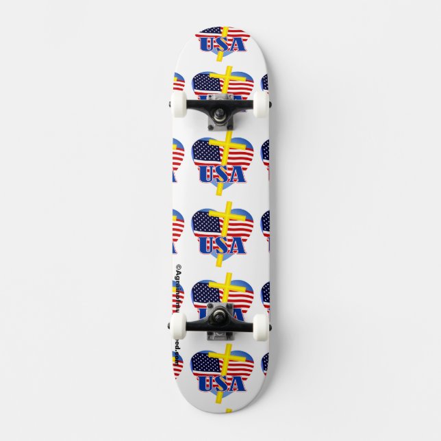 Skateboard cristiano (Anverso)