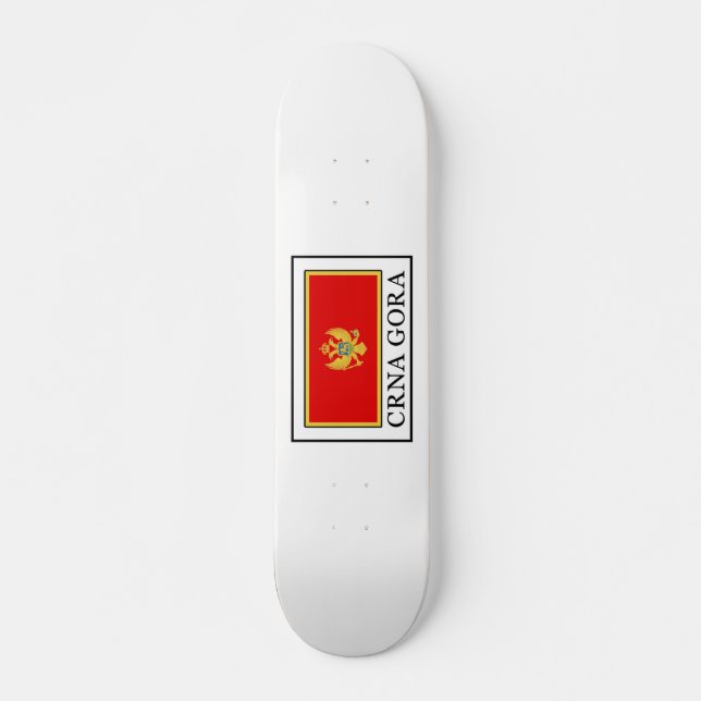 Skateboard Crna Gora (Anverso )