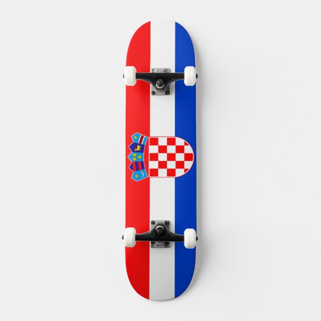 Skateboard Croacia (Anverso)