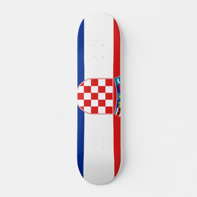 Skateboard Croacia, Croacia (Anverso )