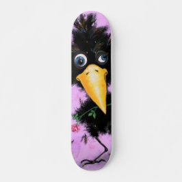 Skateboard Crow en el amor - Gracioso