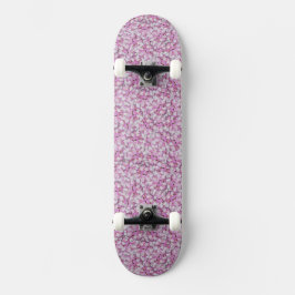 Skateboard Crown Vetch Seamless Pattern