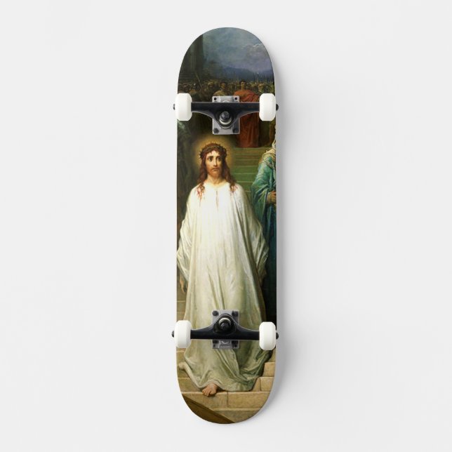 Skateboard crucifijo 2 de Jesús (Anverso)