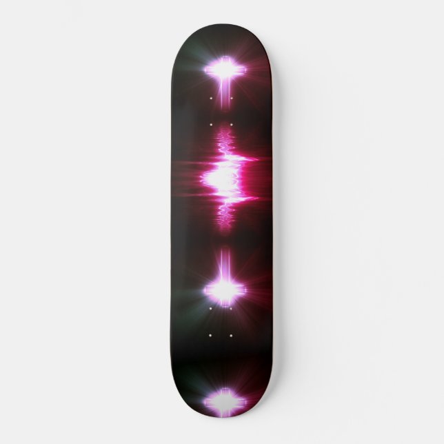 Skateboard Cruz abstracta (Anverso)