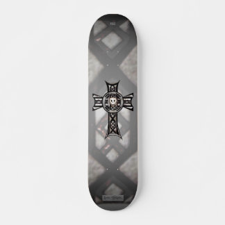 Skateboard Cruz Celta y Calavera (Plata)