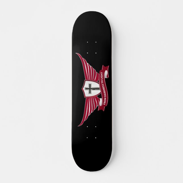 Skateboard Cruz cristiana (Anverso )
