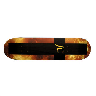Skateboard Cruz cristiana del fuego JC