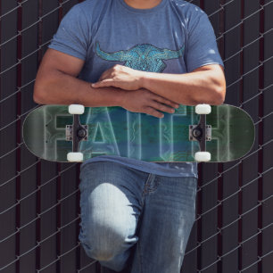 Skateboard Cruz de fe latido