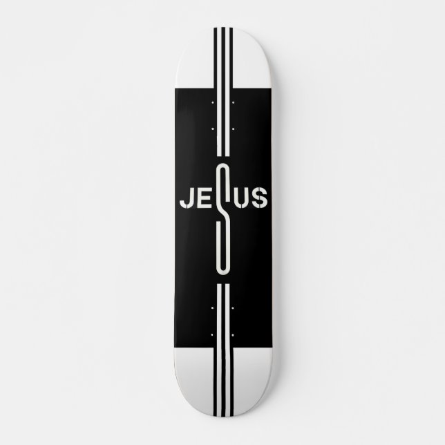 Skateboard Cruz de Jesús (Anverso )