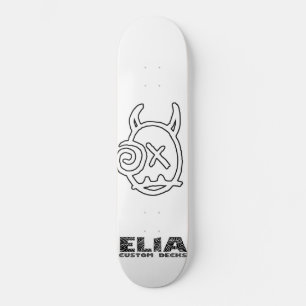 Skateboard Cuadrado de logotipo clásico