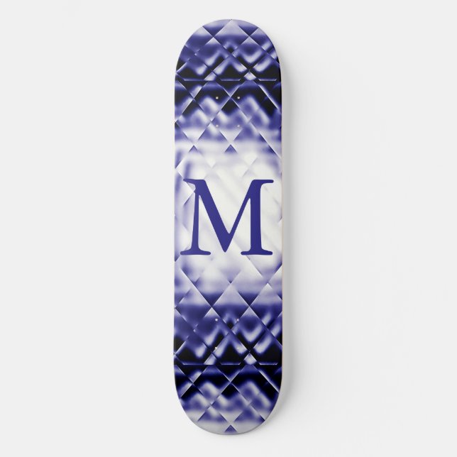 Skateboard Cuadrado dimensional-Navy-M (Anverso)