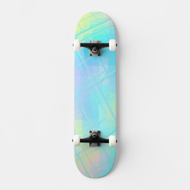 Skateboard Cuadrado reflejado recreado (Anverso)