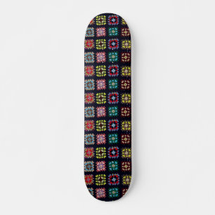 Skateboard Cuadrados de grano