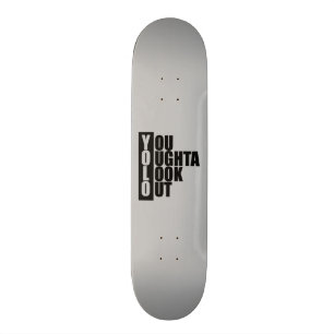 Skateboard Cuadro vertical YOLO