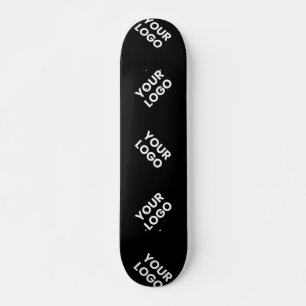 Skateboard Cualquier logotipo o imagen cargada Patrón dispe