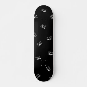 Skateboard Cualquier logotipo o imagen cargada   Patrón dispe