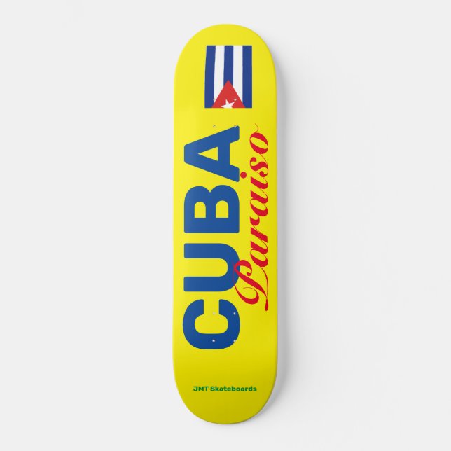SKATEBOARD CUBA -PATINETAS / JMT (Anverso)