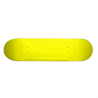 Skateboard Cubierta amarilla