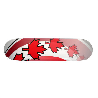 Skateboard Cubierta canadiense de la hoja de arce